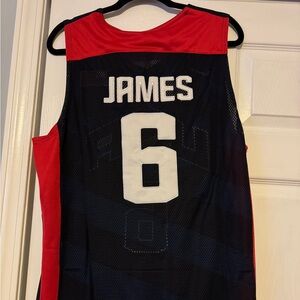 LeBron James Team USA jersey